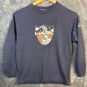 Vintage Tony Hawk Hawk Skateboarding Apparel Systems Long Sleeve T-Shirt L USA!